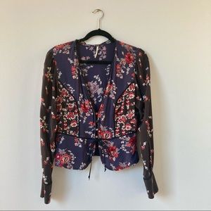 Free People Floral | Sz S